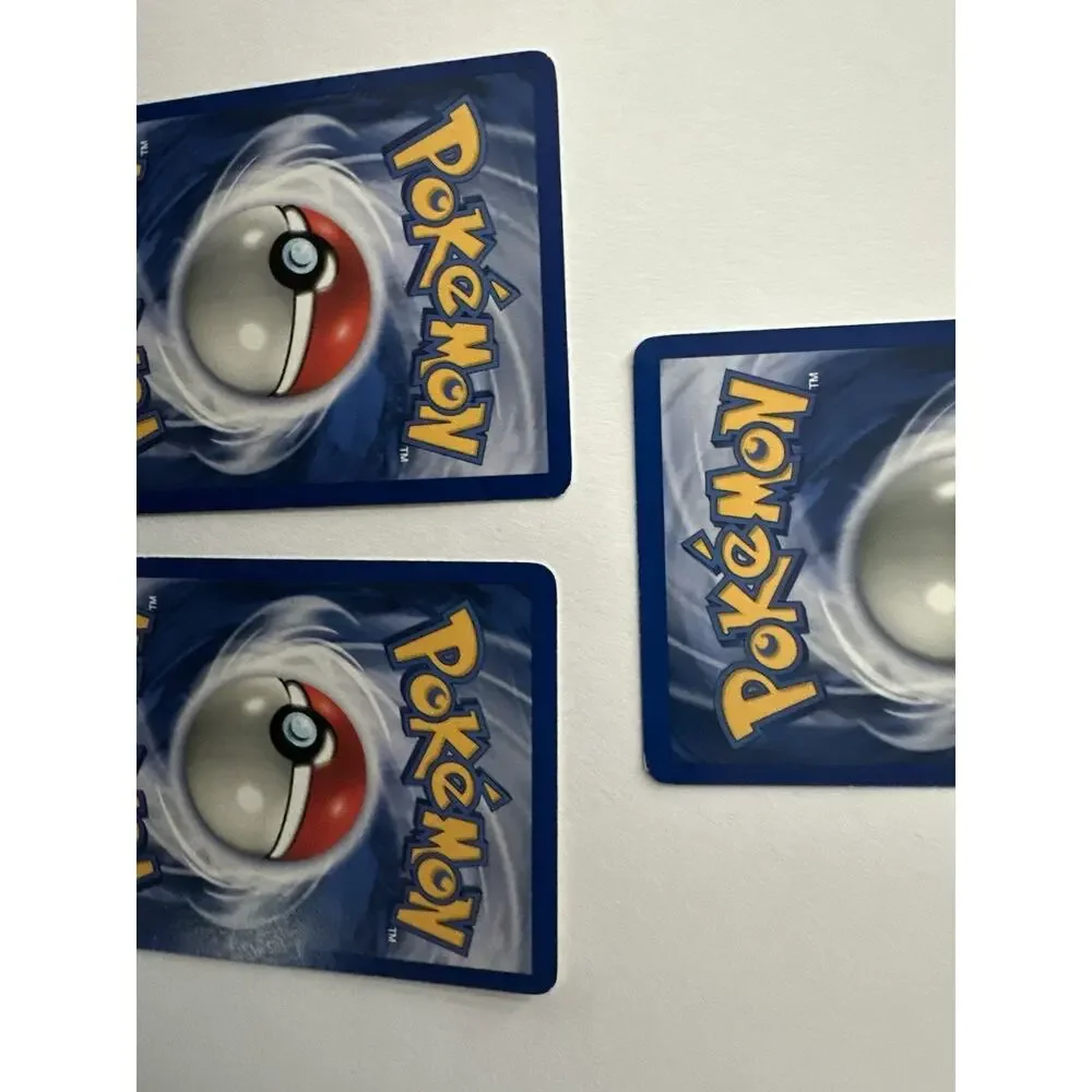 Pokemon Team Rocket Dark Evee & Jolteon Vaporeon Evolutions Set LP